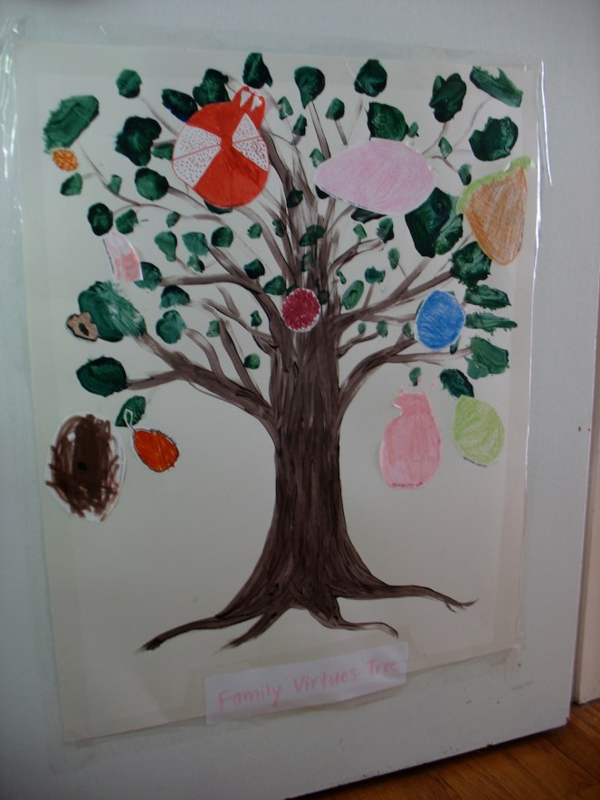 fam-virtues-tree-on-door-at-tarleton-fewer-fruits-on-it